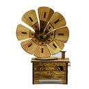 Creative Gramophone Musical Boxes Retro DIY Wood Music Box Craft Gift Decor
