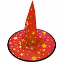 Halloween Costumes Witch Wizard Cloak with Hat for Kids Boys Girls Red