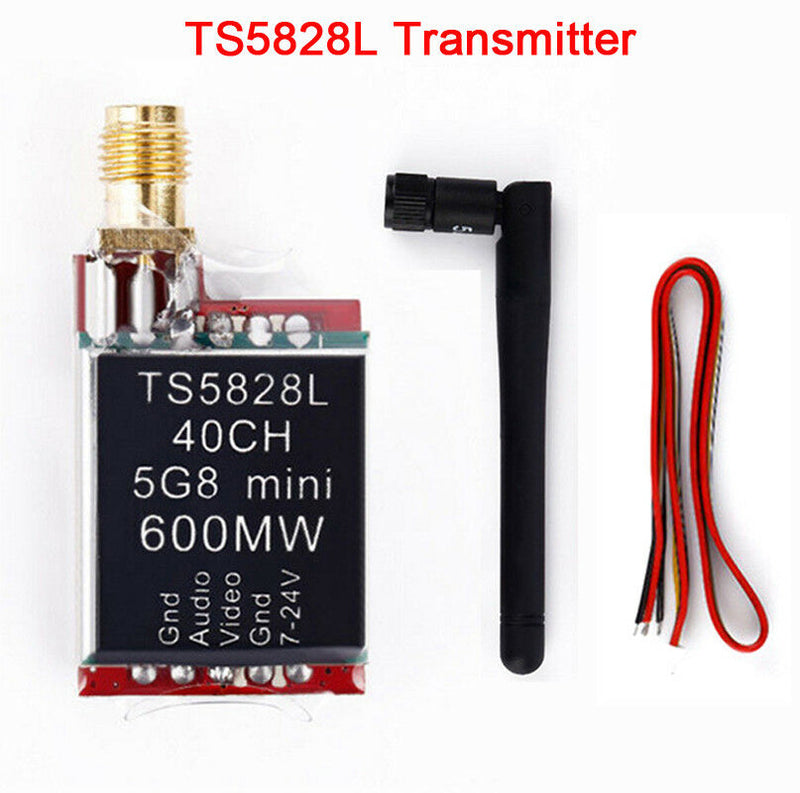 Wireless Transmitter AV Module TS5828L FPV Mini 5.8G 600mW 40CH Digital Display