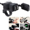 Universal USB Motorcycle Charger Waterproof Dual USB 12V Power Supply Adapt BX