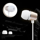 Universal Metal In-ear Eeadphone Earbuds Line Control Stereo Sport Headset A