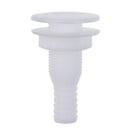 Plastic Thru-Hull Bilge Pump and Aerator 3/4" Hose Fitting for Boats