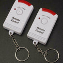 Wireless PIR Motion Sensor Alarm With 2 Remote Controllers For Home Caravan M5Y1