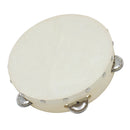 8 inch Wooden Tambourine Hand Drum Handbell Kid Percussion Instrument Toys