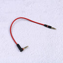 3.5mm Short 20cm Jack to Jack Aux Cable Male to Male Stereo Audio Cables Cord SP