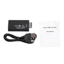 HDV-G300 PS2 to HDMI 480i/480p/576i Audio Video Converter Adapter with