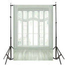 3x5FT European Window Floor White Art Photography Backdrop Studio Backgroun U1S2