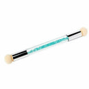 Nail Art Brush, Dual Tipped Ombre Nail Art Sponge Brush for DIY Gradient Bl