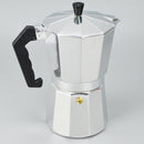 Moka Pot Aluminum Coffee Maker Stainless Steel Pot Cafe Shop Handmade 9 Cups