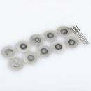 10X 20mm Emery Diamond Coated Double Side Cutting Discs with 2 Joint Lever