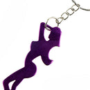 Sexy Beauty Shape Aluminum Alloy Bottle Opener Beer Keychain Portable Bar ToolM&