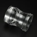 2pcs/set Clear Silicone Jelly Nail Art Stamper & Scraper Plate Stamping Tools