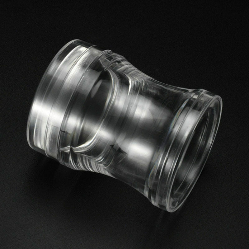 2pcs/set Clear Silicone Jelly Nail Art Stamper & Scraper Plate Stamping Tools