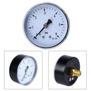 Metal 1/4 NPT 2.3in Face 6 Bar Air Compressor Hydraulic Pressure Gauge