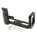 Aluminium Quick Release L Bracket Vertical Hand Grip for   XA2