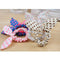 Women Dot Bow Scrunchie Hair Ponytail Scarf Elastic Boho Hairband Hair Rope AU