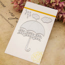 Umbrella Metal Cutting Dies Stencils For DIY Scrapbooking Photo Album Paper3C