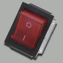 5X( Red Light Illuminated 4 Pin DPST ON/OFF Snap in Rocker Switch 16A 20A  N3D3)