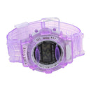 Boys Girls Children Students Waterproof Digital Wrist Sport Watch Purple