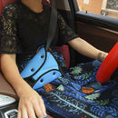 Kids Car Seat Belt Triangle Safety Holder Seat Cover Neck Protection (Blue