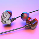 3.5mm Wired Stereo Earphone Line Control Sport Deep Bass In-Ear MIC Earbud