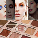 18 Colors Shimmer Eye Shadow Cosmetic Eyeshadow Set Makeup Palette Glitter E3Q4
