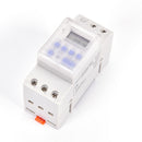 THC15A AC 220V Digital LCD DIN Programmable Weekly Rail Timer Tim Relay SwitchJR