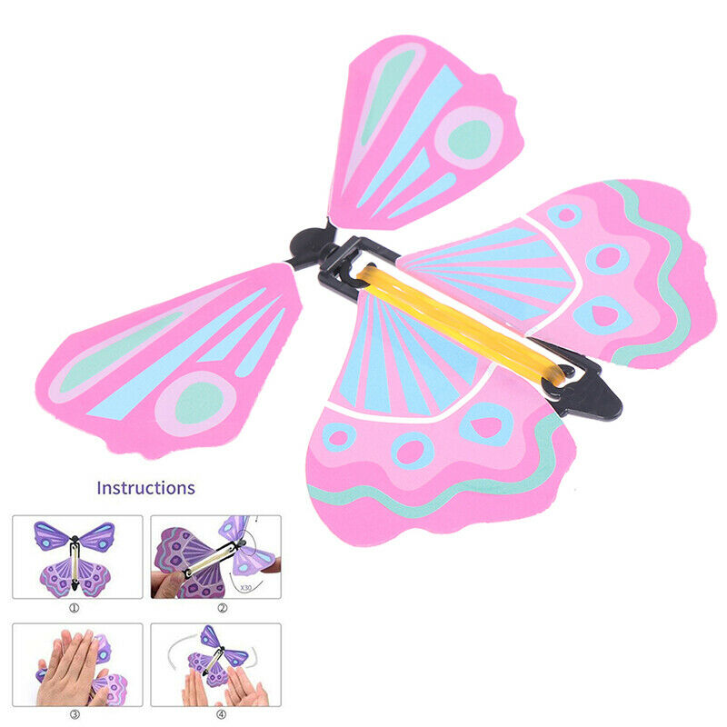 1Pc Magic Tricks Flying out Butterfly Surprise Magic Props Mystical Trick  Gw