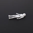 100PCS Figures 1: 75 Scaled Models Train Building People for Layout G6O9