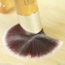 Pro Flat Foundation Face Kabuki Powder Contour Make up Blush Brush Cosmeti IFT