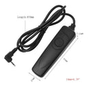 Wired Remote Switch Shutter Release Cord For Panasonic Lumix DMC-FZ200 DMC-GH4