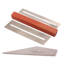 Stainless Steel Fret Rocker Protectors Sanding Kit for Guitar Bass Mandolin