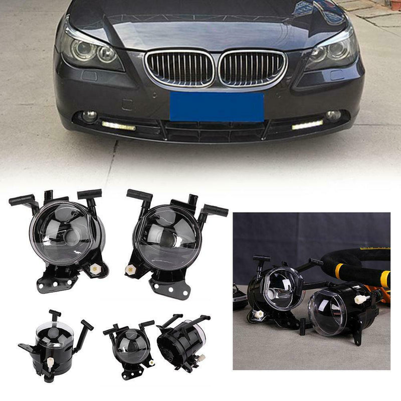 2pcs Front Bumper Foglight Replacement Part for 2004-2007 BMW 5 Series E60