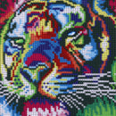 Colorful Tiger 5D Diamond DIY Painting  Kit Home Decor Craft