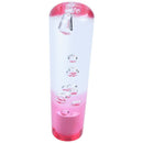 6 Inch Cylinder Style Car Auto Crystal Bubble Gear Stick Shift Knob