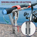 Automatic Rod Lifter Double Spring Fishing Rod Stainless Steel Fort Rod M0N7