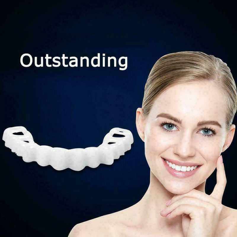 Snap On Instant Perfect Smile Comfort Veneers Lower Teeth Braces M4E4 H0U4