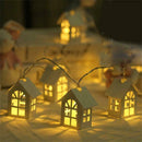 10LED Fairy String Light House Xmas Lamp Christmas Tree Party Home Room Decor L0