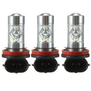 2PCS Yellow H8 Fog Light 3030 LED Driving Projector DRL Bulbs 1000LM Dur HDB