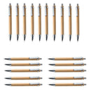 Ballpoint Pen Sets Misc.Quantities Bamboo Wood Writing Instrument(30 Set) X4J6