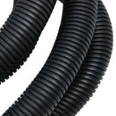 10 Ft 1 inch Split Wire Loom Conduit Polyethylene Tubing Black Color Sleeve M2R9