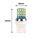2x T20 3157 7443 Strobe Flash 24SMD LED Bulbs for Car Brake Turn Signal Light