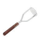 Potato Masher Multifunctional Fruit Vegetable Masher with Wooden Handle 1x