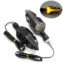 1Pair 13LED Motorcycle Turn Signals Light Replacement Yellow Indicator LightOZ