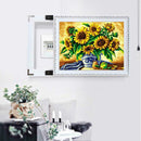 5D DIY Full Drill Diamond Painting Sunflowers Cross Stitch Embroidery Kit