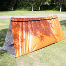 1 Person Emergency Shelter Outdoor Adventure Camping Tent Easy Install Hiking