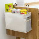 Storage Bag Basket Hook Office Desk Dormitory Bedside Bed Dorm Hanging Canv