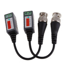 10x CCTV Camera Passive Video Balun Transceiver BNC Connector Coaxial Cable