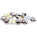 4pcs 31mm 5050 SMD 4-LED Festoon Dome Light Bulb White DE3175 DE3022