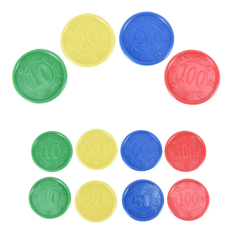 38mm 80Pcs Poker Chips Bingo Markers for Fun Family Club Carnival Bingo G zq3C